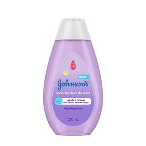 Sabonete Liquído Johnsons Baby Hora Do Sono 200ml