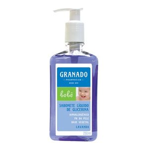 Sabonete Líquido De Glicerina Granado Bebê Lavanda 250ml