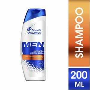 Shampoo De Cuidados Com A Raiz Head Shoulders Men Prevenção Contra Queda 200ml