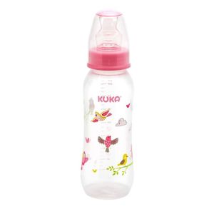 Mamadeira Kuka Natural Plus Rosa 250ml