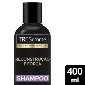 Shampoo Tresemmé Reconstrução E Força Cabelos Mais Fortes E Resistentes 400ml