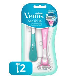 Aparelho De Depilar Gillette Venus Sensitive 2 Unidades