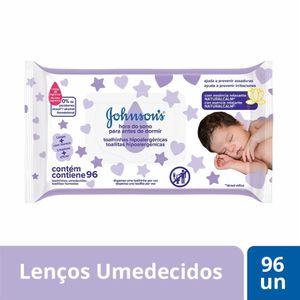 Lencos Umedecido Johnsons Baby Hora Do Sono 96 Unidades