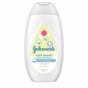 Loção Hidratante Johnsons Baby Recém Nascido 200ml