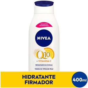 Loção Hidratante Nivea Firmador Q10 + Vitamina C Todos Os Tipos De Pele 400ml