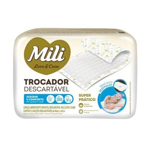 Trocador Descartável Mili Com 5 Unidades