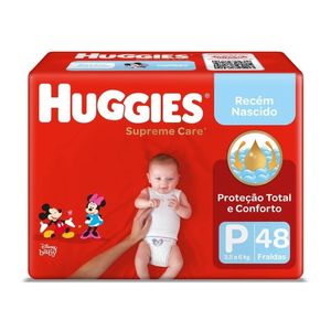 Fralda Huggies Supreme Care Mega P Com 48 Unidades