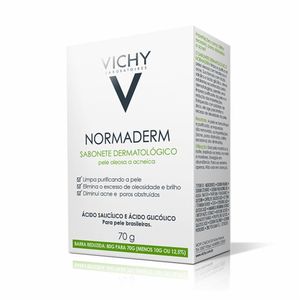 Sabonete De Limpeza Facial Vichy Normaderm 70g