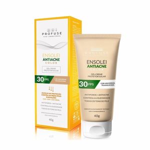 Protetor Solar Profuse Ensolei Antiacne Color Fps 30 40g