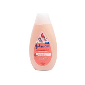 Condicionador Infantil Para Cabelos Cacheados Johnsons Cachos Dos Sonhos 200ml