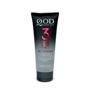 Gel Fixador Condicionante 3 Qod Barber Shop Fixação Forte 200g