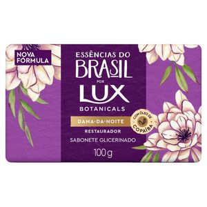 Sabonete Em Barra Lux Essências Do Brasil Dama Da Noite 100g