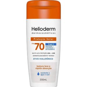 Protetor Solar Helioderm Fps 70 200ml