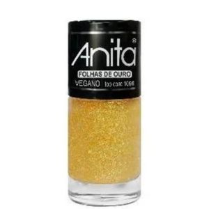 Esmalte Anita Top Coat Folha De Ouro 10ml