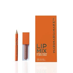 Lip Kit Batom + Lapis Mari Maria Mm Mix Must Nude