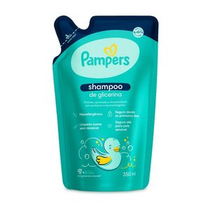 Shampoo Pampers Glicerina 350ml - Refil