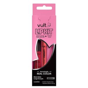 Lipkit Batom + Lapis Vult Rubi