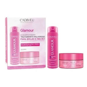 Kit Cadiveu Essentials Glamour Shampoo 250ml+ Mascara De Tratamento 200ml