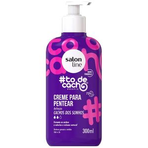 Creme Para Pentear Salon Line #todecacho Cachos Dos Sonhos 300ml