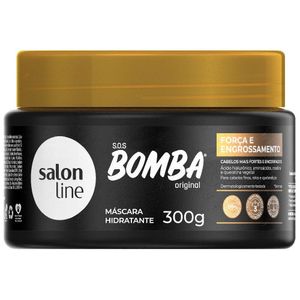 Mascara Condicionante Salon Line Bomba Forca E Engrossamento 300gr