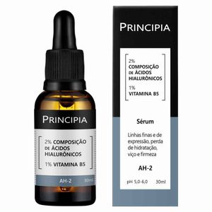 Sérum Facial Principia 2% Ácidos Hialurônicos + Vitamina B5 Ah-2- 30ml