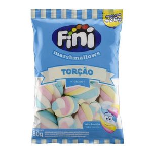 Balas Fini Marshmallows Torção 80g