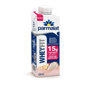 Bebida Láctea Parmalat Wheyfit 15g Coco Com Batata Doce 250ml