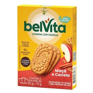 Biscoito Belvita Maça E Canela 75g