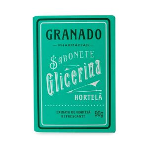 Sabonete Barra Granado Glicerina Hortelã 90g