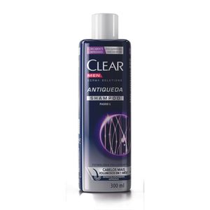 Shampoo Clear Men Derma Solution Antiqueda Com 300ml