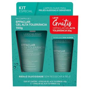 Kit Gel De Limpeza La Roce Posay Effaclar Alta Tolerância 150g Ganhe Gel De Limpeza 50g