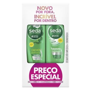 Kit Seda Cachos Definidos Shampoo + Condicionador 325ml