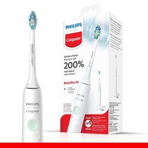 Escova De Dente Elétrica Philips Colgate Sonicpro 10 Recarregável E Bivolt