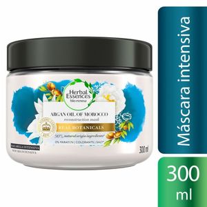 Máscara De Tratamento Herbal Essences Bio Renew Reconstrução Com Óleo De Argan 300ml