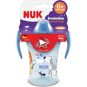 Copo Nuk Antivazamento Trainer Evolution Boy 230ml