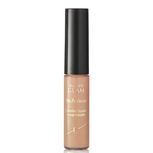 Corretivo Líquido Eudora Glam Skin Perfection Longa Duração Bege Médio 2 6,4ml