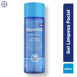 Bepantol Derma Limpeza Delicada Gel Facial Diário 200 Ml Pele Normal A Seca