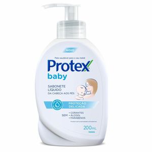 Sabonete Líquido Protex Baby Proteção Delicada 200ml