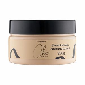 Creme Corporal Acetinado Panvel Chic Classic 200g