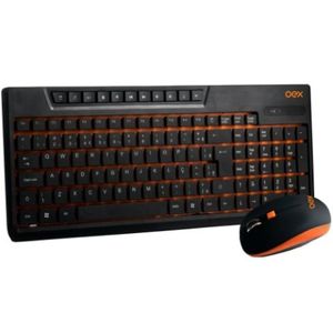 Teclado e Mouse Sem Fio OEX Sunset