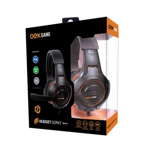 Headset Gamer Multiplataforma- Gorky Hs413 - Oexgame Preto