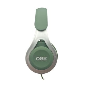 Fone De Ouvido Com Microfone Oex Drop Hs210 - Verde