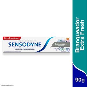 Pasta De Dente Para Dentes Sensíveis Sensodyne Branqueador Extra Fresh 90g