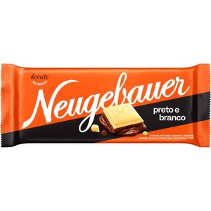 "Chocolate Barra Neugebauer Preto & Branco 90g"