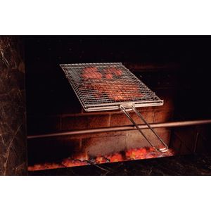 Grelha Tramontina Churrasco Inox 76x28,6cm