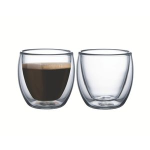 Conjunto Xicaras Para Café Vidro 2 Peças Tramontina