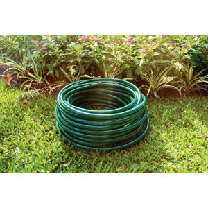Mangueira Flex Tramontina Verde PVC Engate Rosqueado e Esguicho 10m