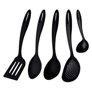 Jogo Utensilio Nylon 5 Peças Abilit Preto Tramontina