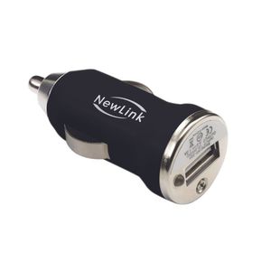 Carregador Automotivo 1 Porta Usb Newlink Cg301 Preto