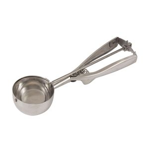 Colher Sorvete Inox 23,5 cm Prata Hauskraft